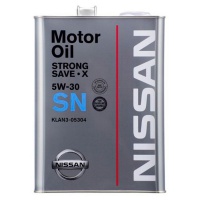 Масло моторное NISSAN SN 5W30 Ж/Б 4л (2шт.)